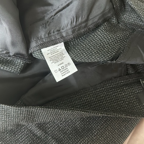 Ann Taylor Factory Suit Pants - Size 2P - Black/Gray - Picture 6 of 6
